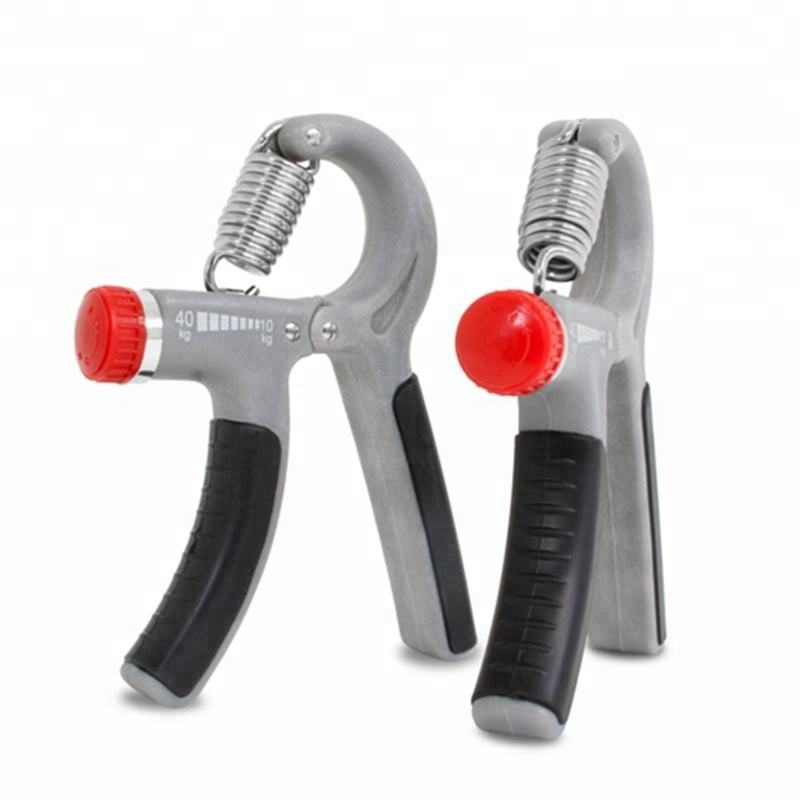 Wholesale Double Color Tpr Rubber Adjustable Hand Grip Exerciser Strengthener