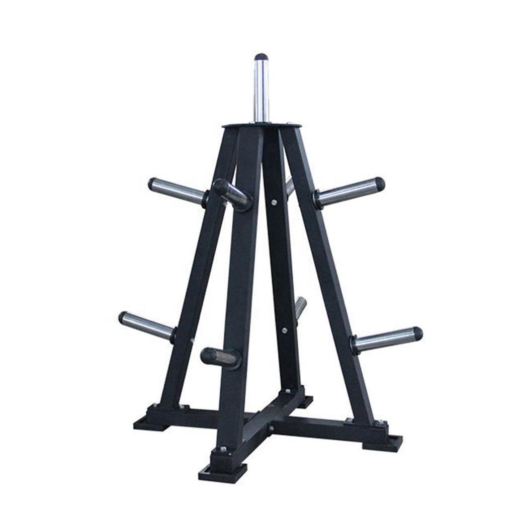 Weight Plate Storage Rack for Home Gym Fitness Training For Save Space