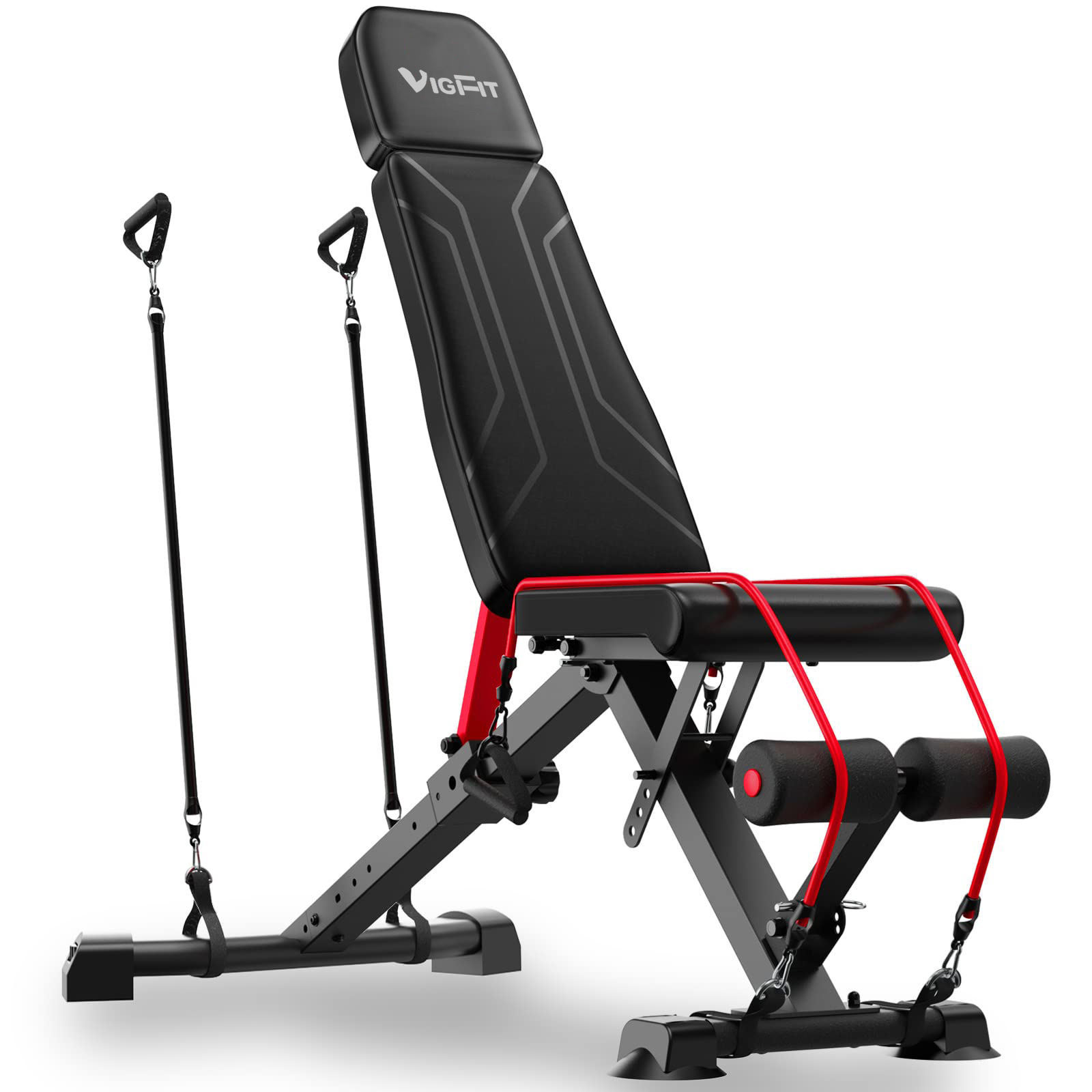 Wholesale foldable Weight Bench For Home Gym Equipment Adjustable Bench Press Workout fitness High Quality