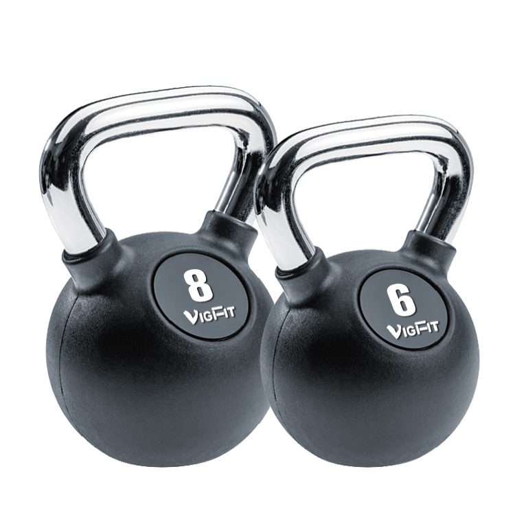 China Safe Strength-Training Rubber Kettlebells Vigor - KB-R-302