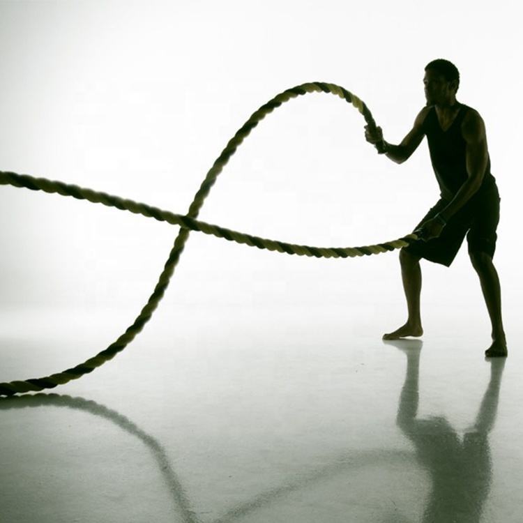 Power Conditioning Fitness High Strength Nylon Gym Elastic Training Battle Rope