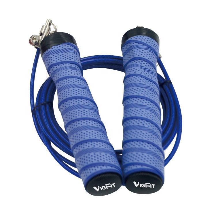 New Custom Fashion Fitness Wholesale Adjustable Length weighted Jump Speed Skipping Rope
