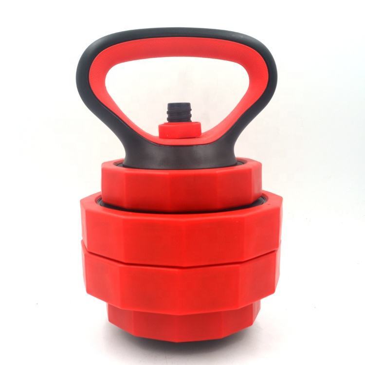New Strength Training Fitness Equipment Weight Lifting Adjustable Cement Kettlebell dumbbell
