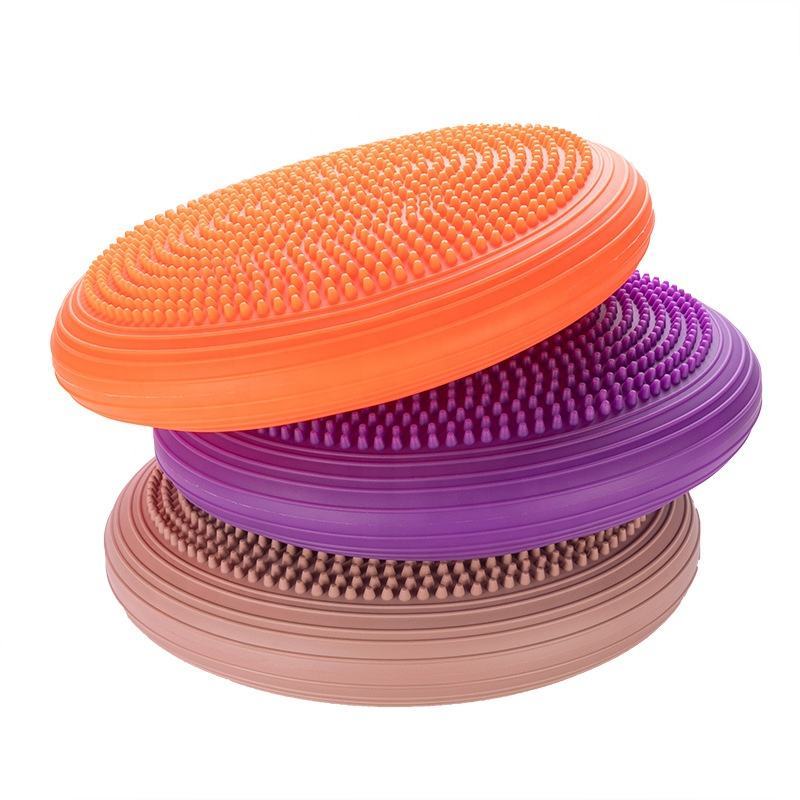 VIGFIT Soft Inflatable Massage Yoga Balance Cushion Disc Wobble Cushion