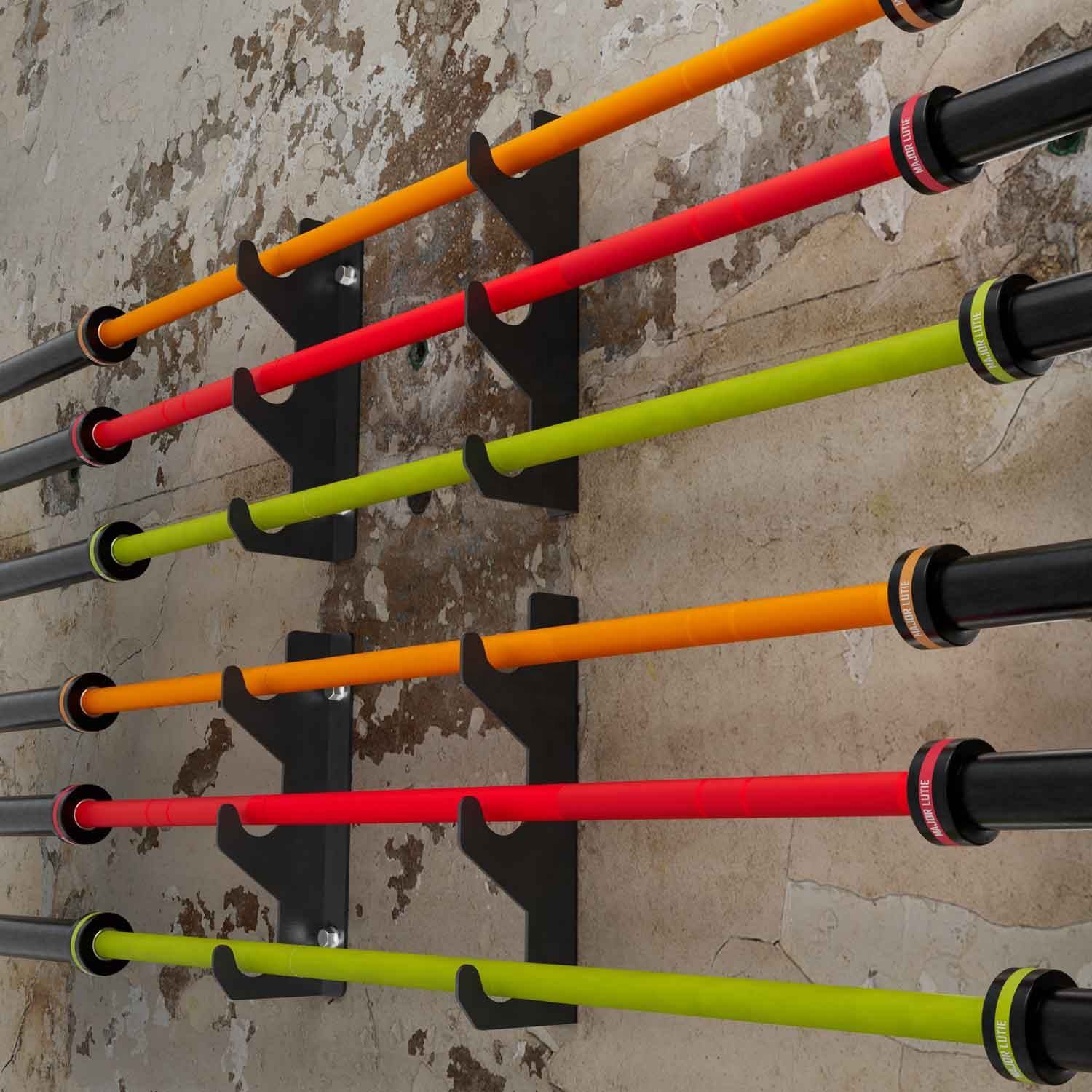 Wall Mounted Barbell Rack Sold in Pairs storage custom holder OEM Factory