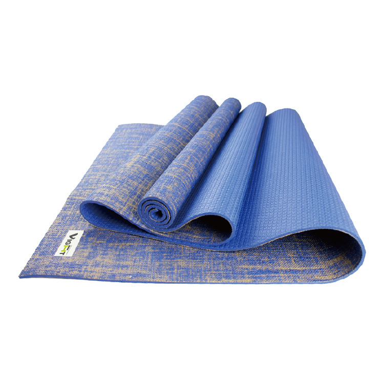 Pvc Jute Yoga Mat