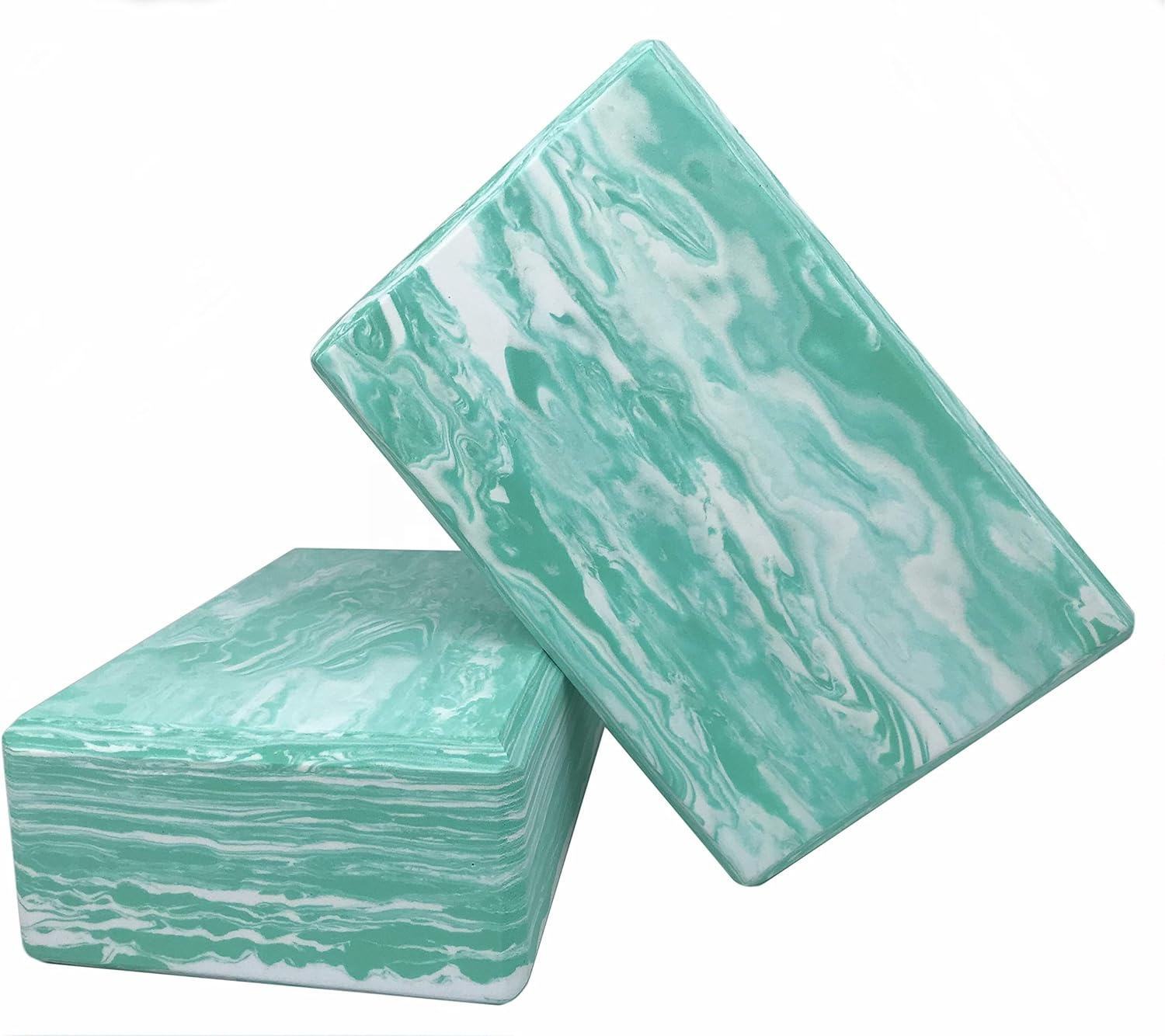 EVA Yoga Block Portable High-Density EVA Foam Blocks for Deeper Stretches Enhanced Poses 9x6x4 inches