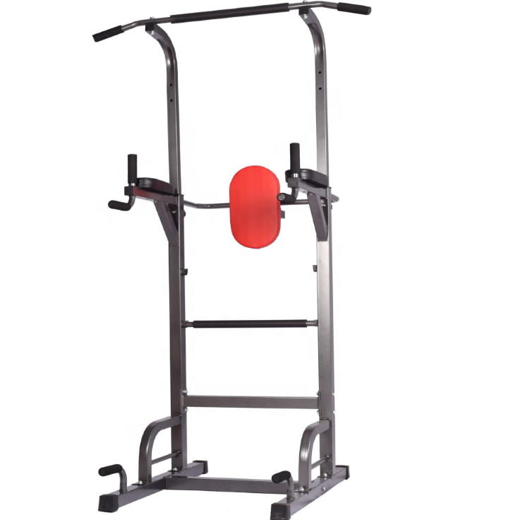 Multi station fitness gym pull up bar chin up power tower rack