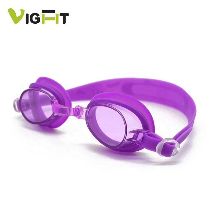 Wholesale anti-fog and UV lenses funny children swimming glasses