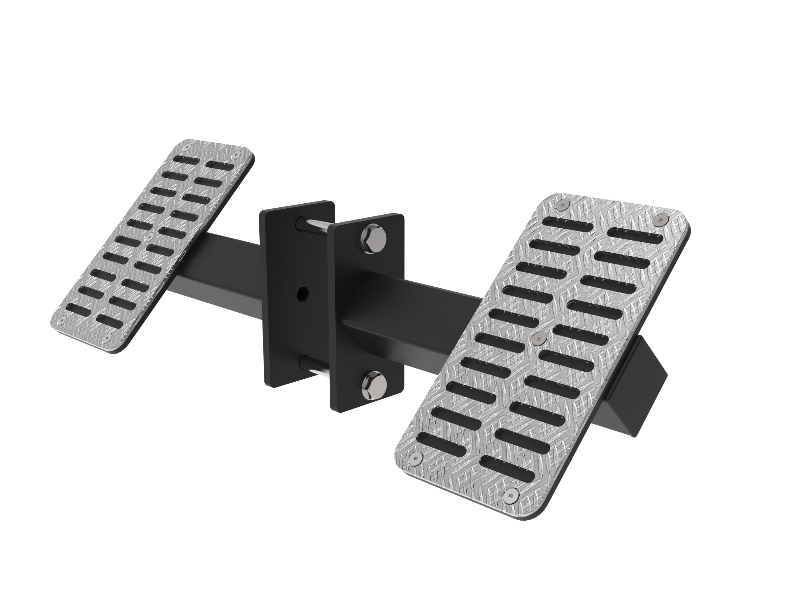 Rig attached step