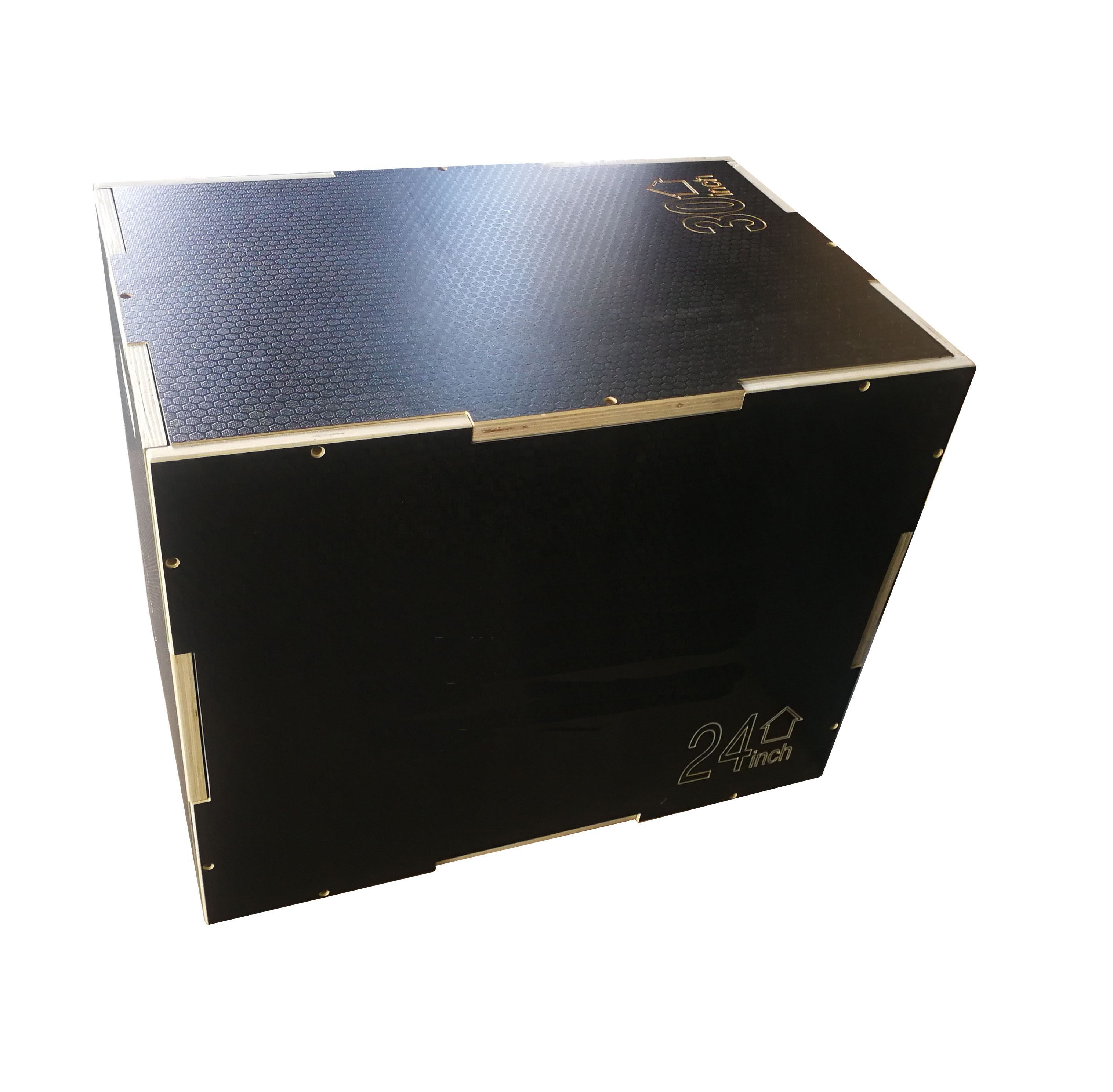 Hot Sale Anti-slip Fitness Exercise Equipment Plyo Plyometric Wooden Jump Box