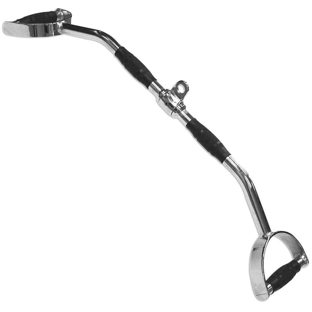 Gym Fitness Accessories Handle D grip cambered lat pulldown bar