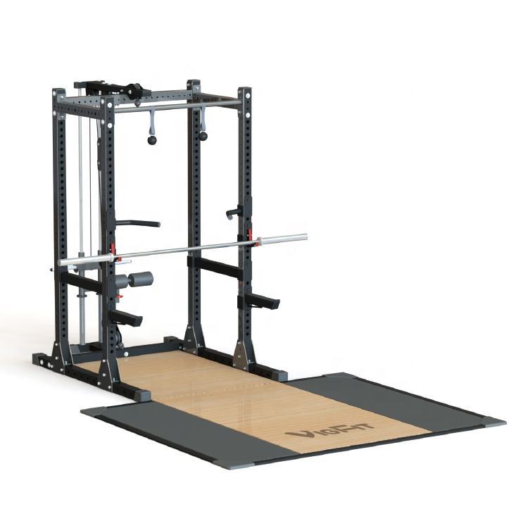 High Quality Wholesale Home Gym heavy duty multi functional squat rack adjustable smith machine gym squat rack
