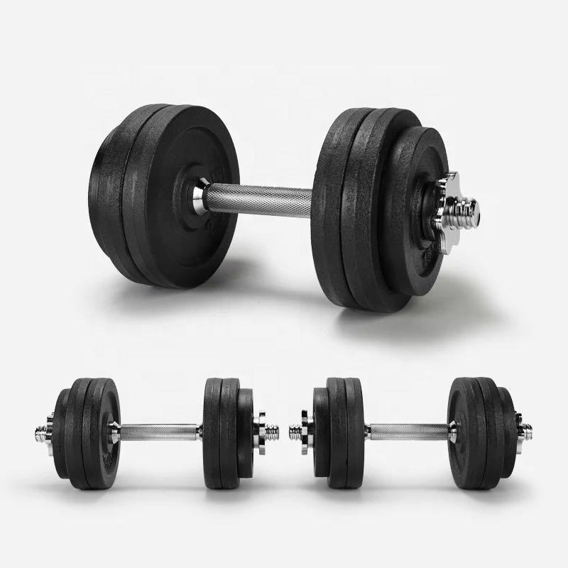 Hot Sale Cheap Price 15kg/30kg Home Gym Equipment Adjustable Dumbbell Set