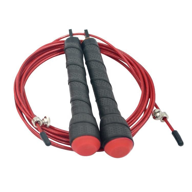 New design Custom Sweatband Handles Adjustable Workout Speed Jump Rope