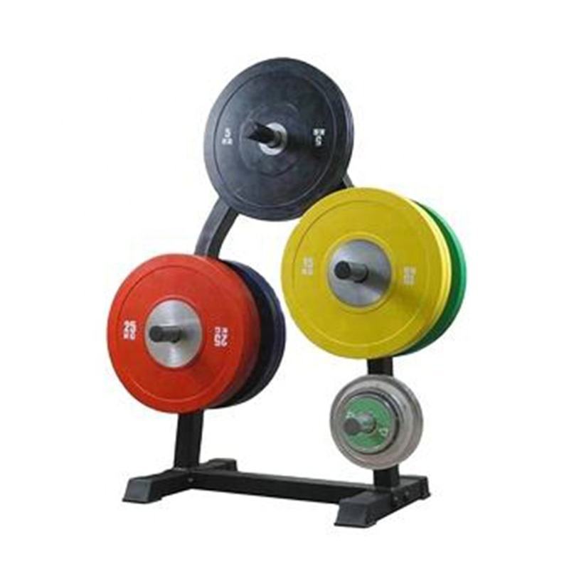 Weight Plate Storage Rack for Home Gym Fitness Training For Save Space