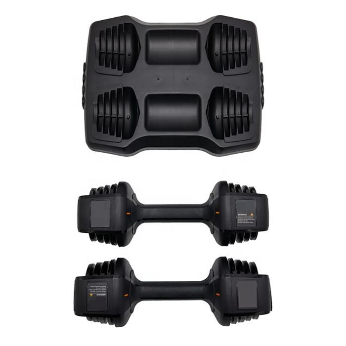 Wholesale Gym Dumbbell Set Weightlifting 25LB Professional Gym Equipment Disassembled Adjustable Dumbbell For Strength Training