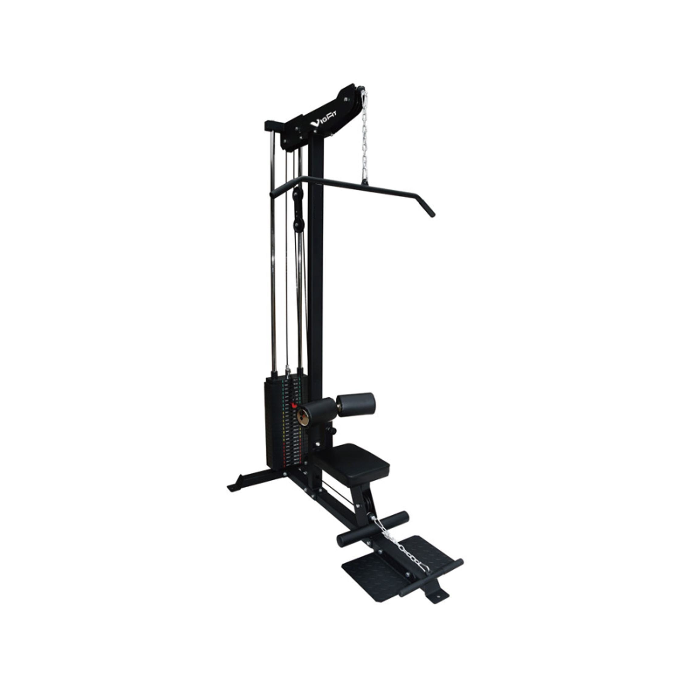 Commercial Dual Pulley System Gym fitness equipment Functional Trainer Plate load lat pull down low row Cable Crossover Machine