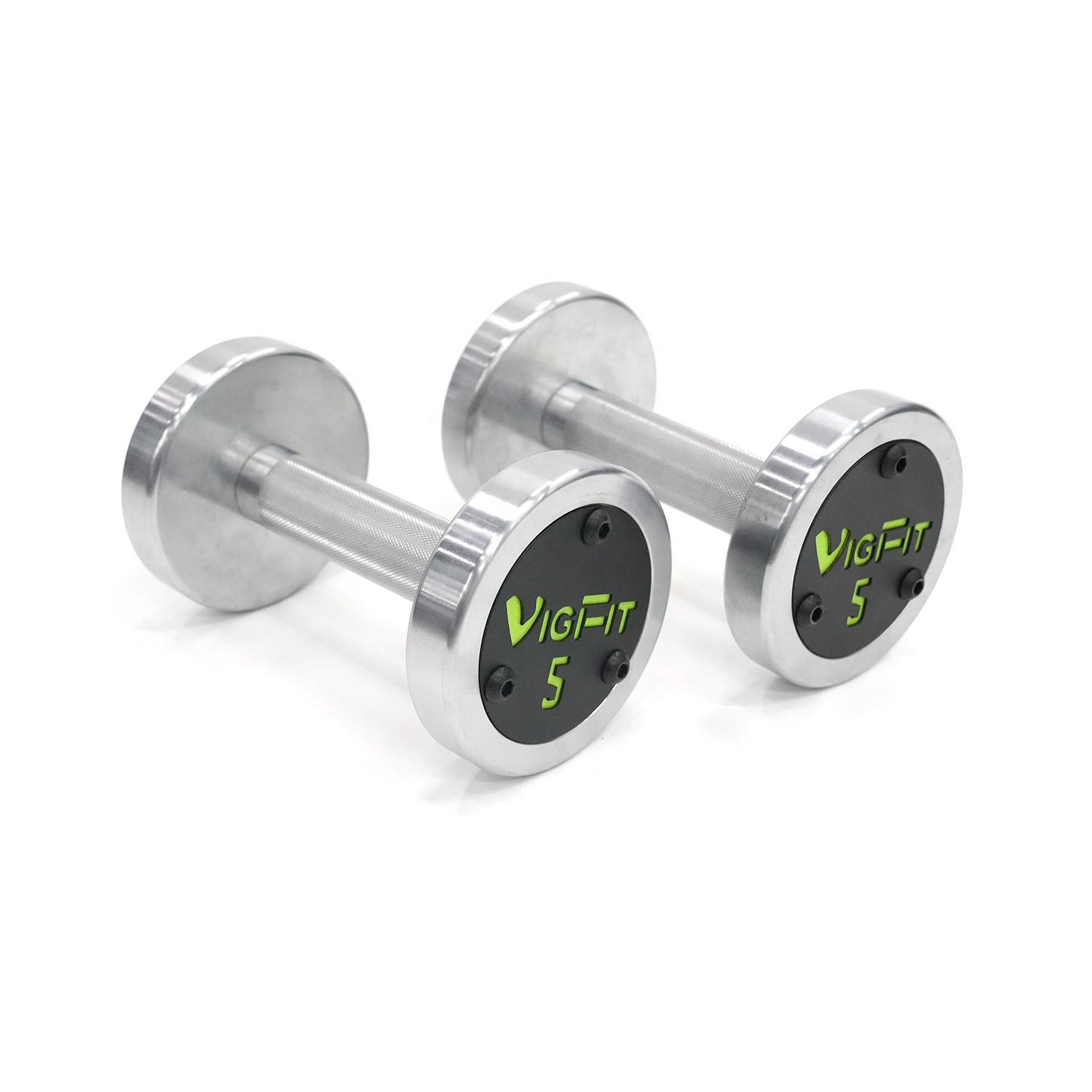 High Quality Electroplating Chrome Dumbbell Home Gym Workout Free Weights for Weightlifting