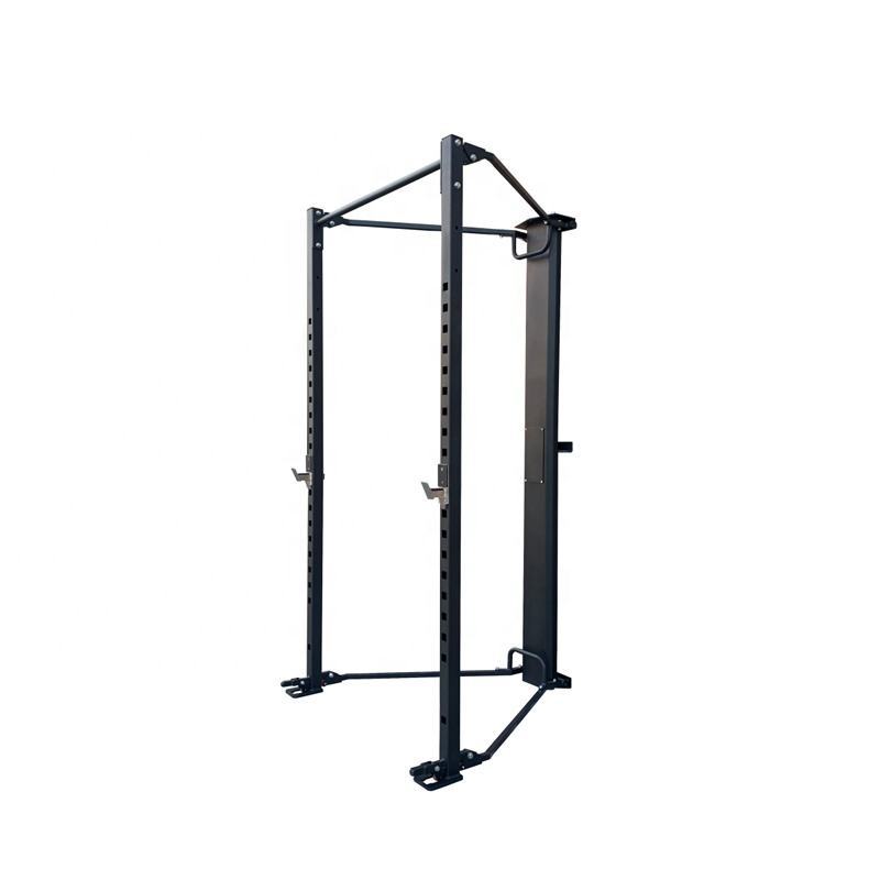 VIGFIT functional garage adjustable wall mounted gym equipment power cage half folding squat rack