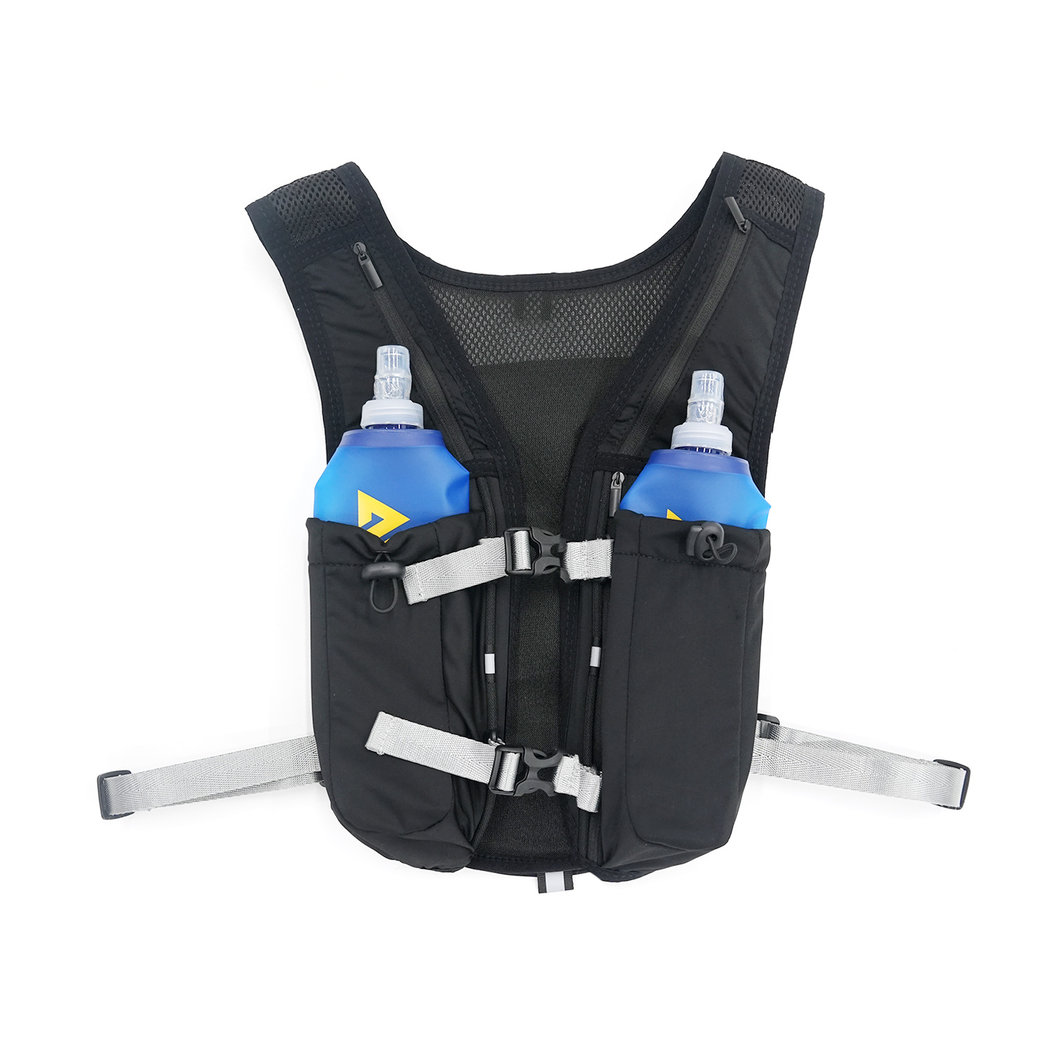 Ultralight Foldable Waterproof sport Running jogging vest with Water bottles