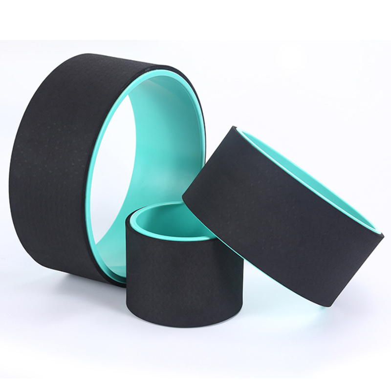3 Pack Yoga Wheel Set Deep Tissue Massage Yoga Back Roller Wheel Kit for Back Pain Stretching Improving Flexibility