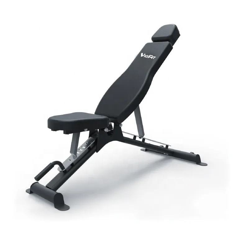 Fitness equipment body building flat incline decline bench adjustable weight multi-functional sit up bench
