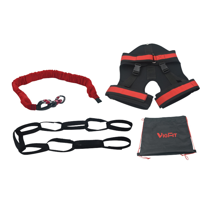 These products will provide you with a resistance expander, an elastic rope,   a conventional non-elastic sling trainer and a dynamic sling trainer that offers lots of elasticity.