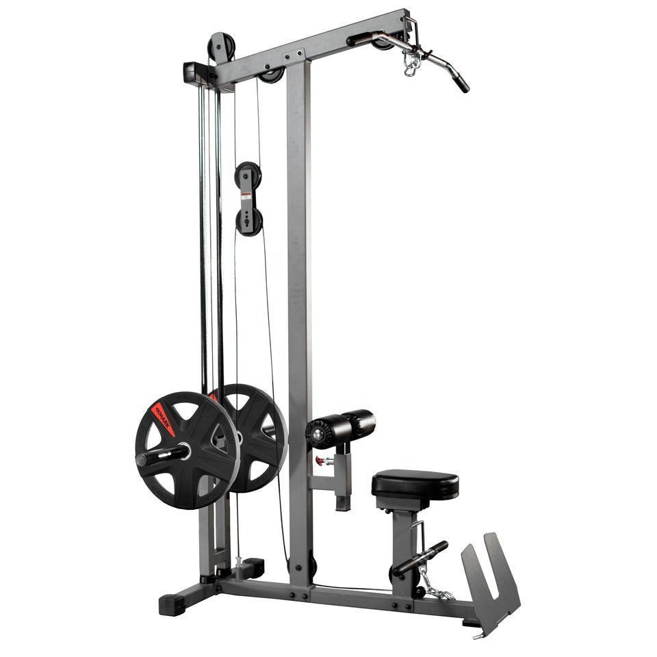 Hochwertige Multi Strength lat Pull Down Machine Kombination Großflächige multifunktionale Fitness-Fitnessgeräte High