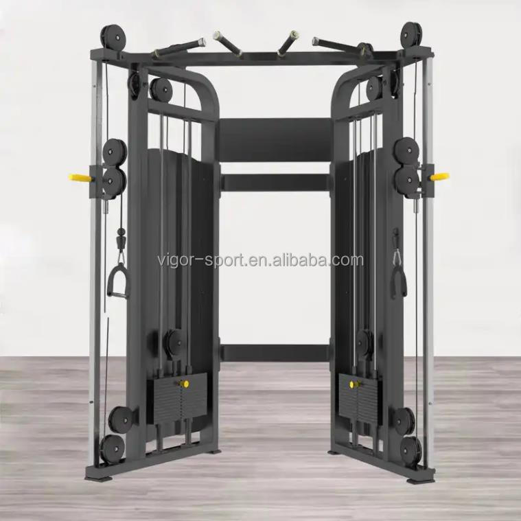 Fitnessstudio-FunktionTional trainer equipment dual cable pulle crossover machine mit Stahlstapel