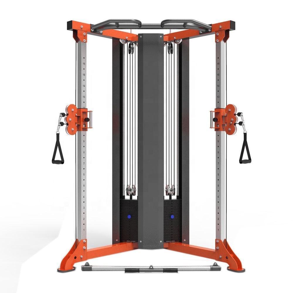 Kabel-Crossover-Maschine Kommerzielles Dual-Pulley-System Gym Functional Trainer Gym Fitness-Ausrüstung Multi-Crossover-Station