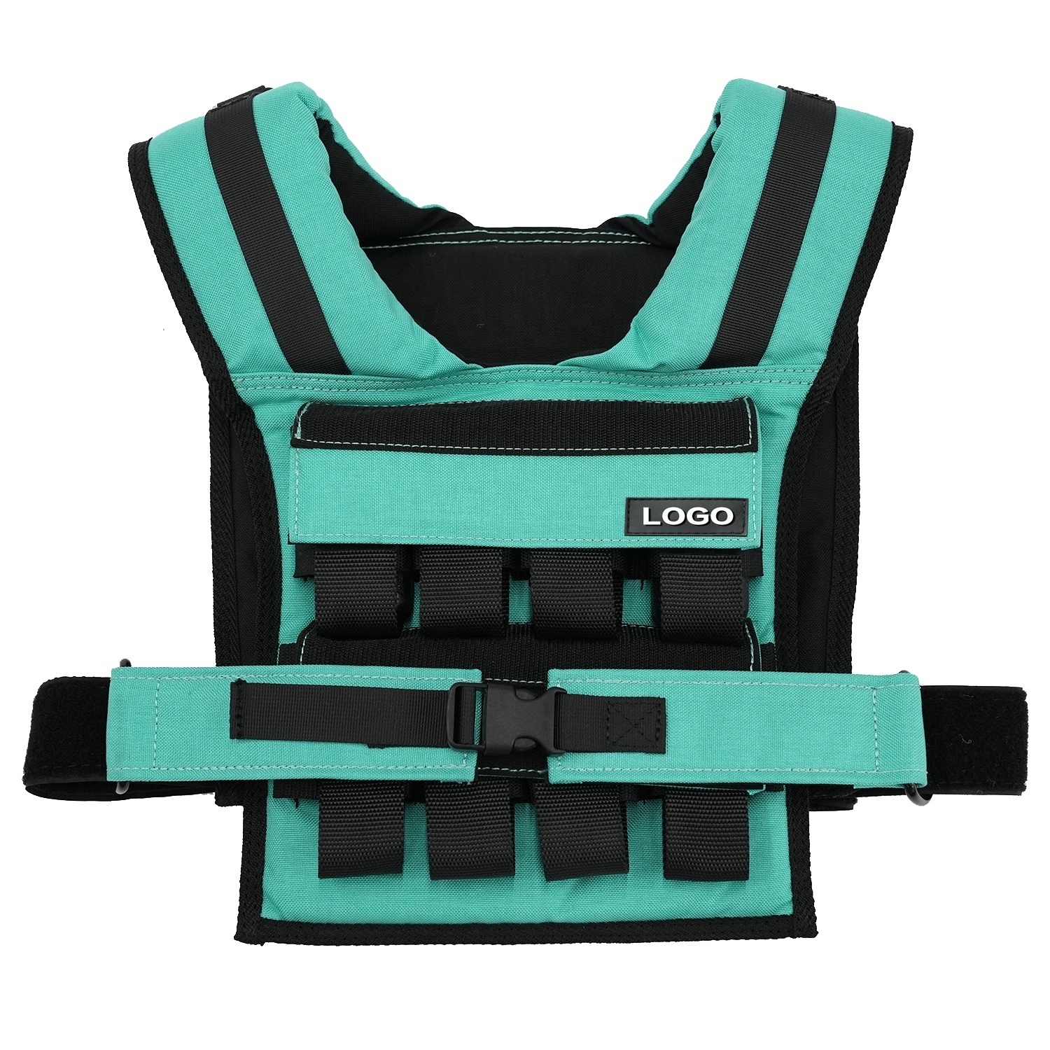 Teal Blue Gewicht Weste Platte Hohe Qualität AdjUstable Fitness Gewichtete Weste für Frauen Training 10kg 12kg 16kg 20k 30kg Großhandel