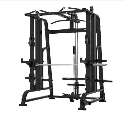 Multi fuNctional Trainer Langhantel Rack Fitnessstudio Stärke Fitness kommerzielle Power Rack gebrauchte Schmiedemaschine