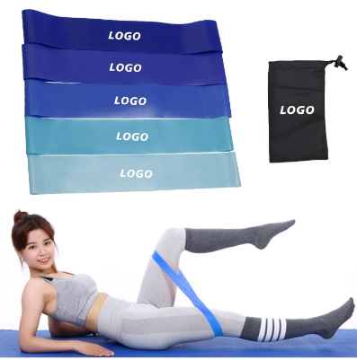 Manufactory Elastic Resistance Loop Band Set Benutzerdefinierte Übung Latex Gym Home FitnessWorkout Stretch Mini Loop Band Set Gradient