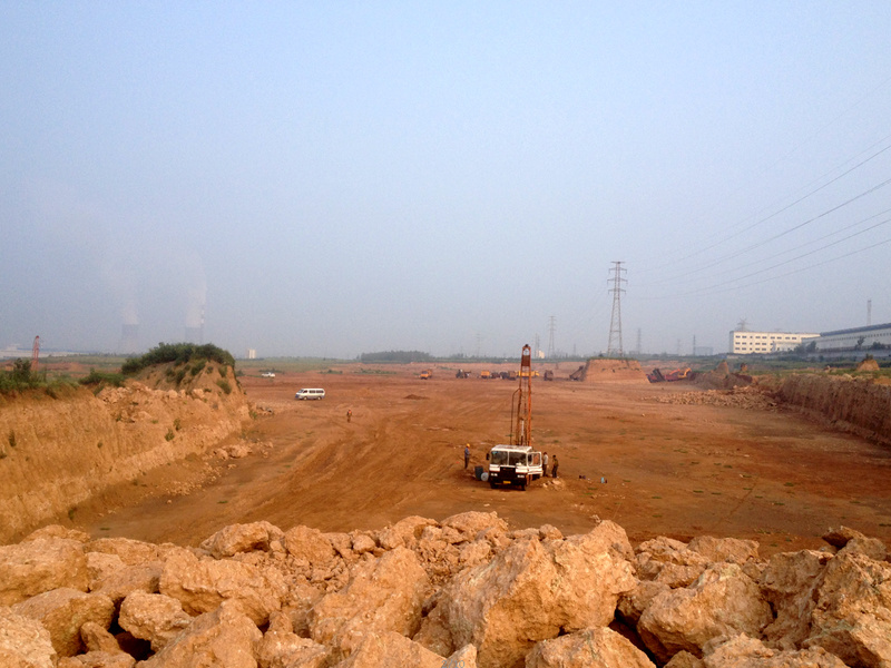 Construction Site of Hengyang Aluminum Co., Ltd. in Yichuan