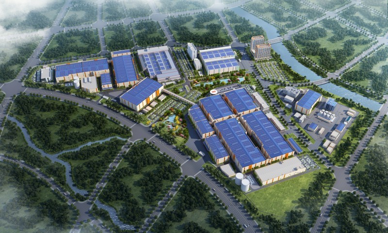 惠州亿纬动力电池潼湖1—4号地项目