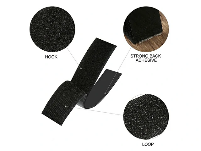 Self-Adhesive Hook and Loop Cable Ties Characteristics