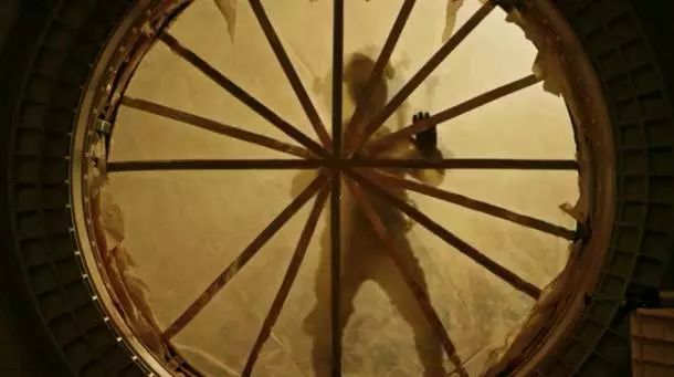 Mars rescue Matt Damon fixed the leak in the Mars base with duct tape