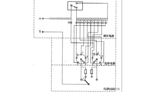 Adjustment method of output voltage of power transformer