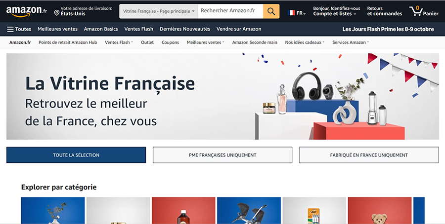 Amazon France Launches La Vitrine Française for SME Global Expansion