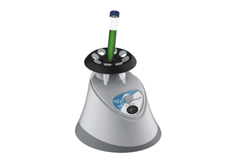 Shaker with LED screen for speed and time display