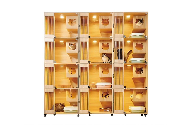 Wooden Pet Vet Cat Cage