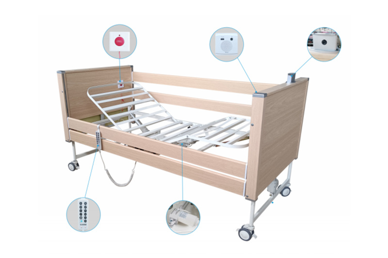 Intelligent Monitoring Home Care Nurisng Bed