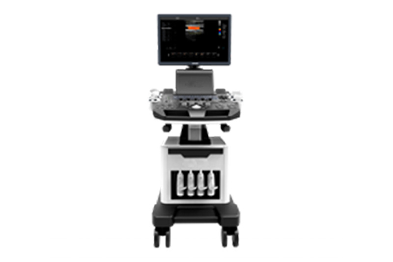 Color Doppler Ultrasound Instrument Scanner Trolley Cart