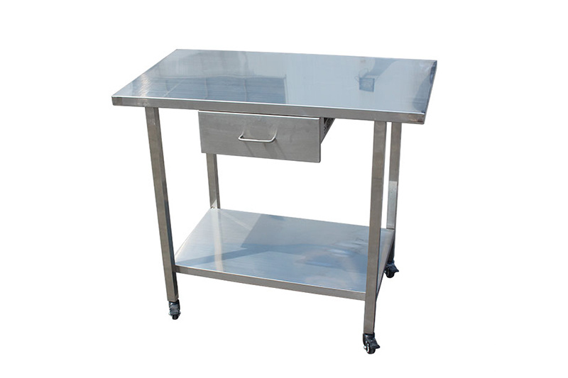Stainless Steel Belt Drawer Diagnosis And Treatment Table