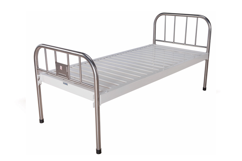 Stainless Steel Hospital Patient Nursing Bed