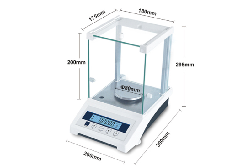 Electronic Weighing Scale Laboratory Digital High Precision  Balance