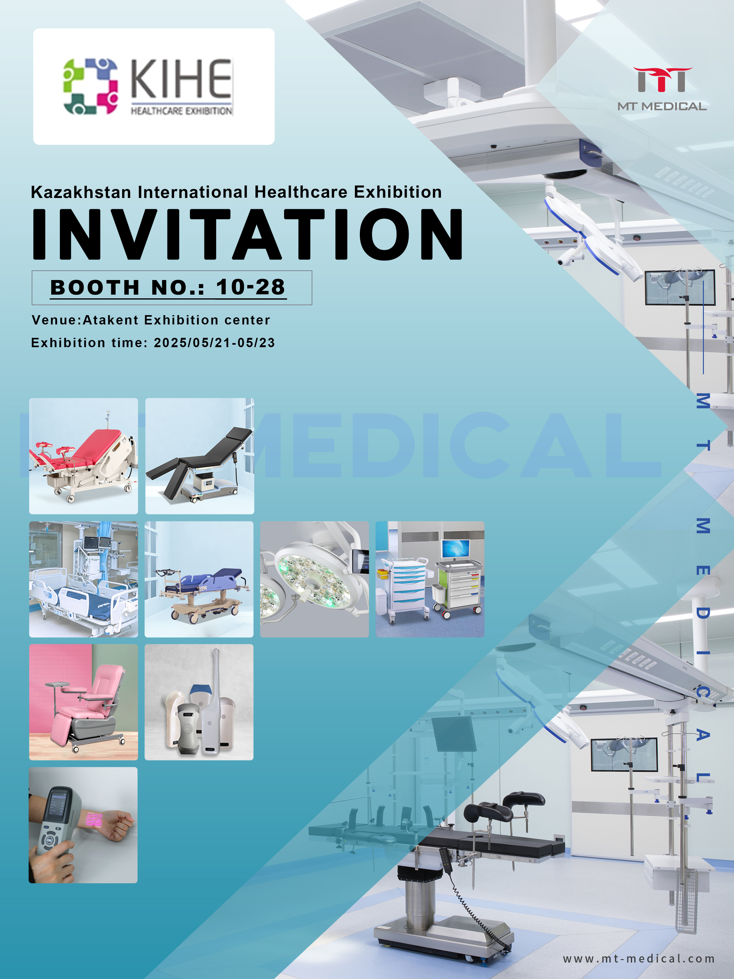 Join Us at the 2025 KIHE Kazakhstan International Healthcare Exhibition!