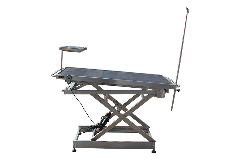 Stainless Steel Single Side Pet Operating Table