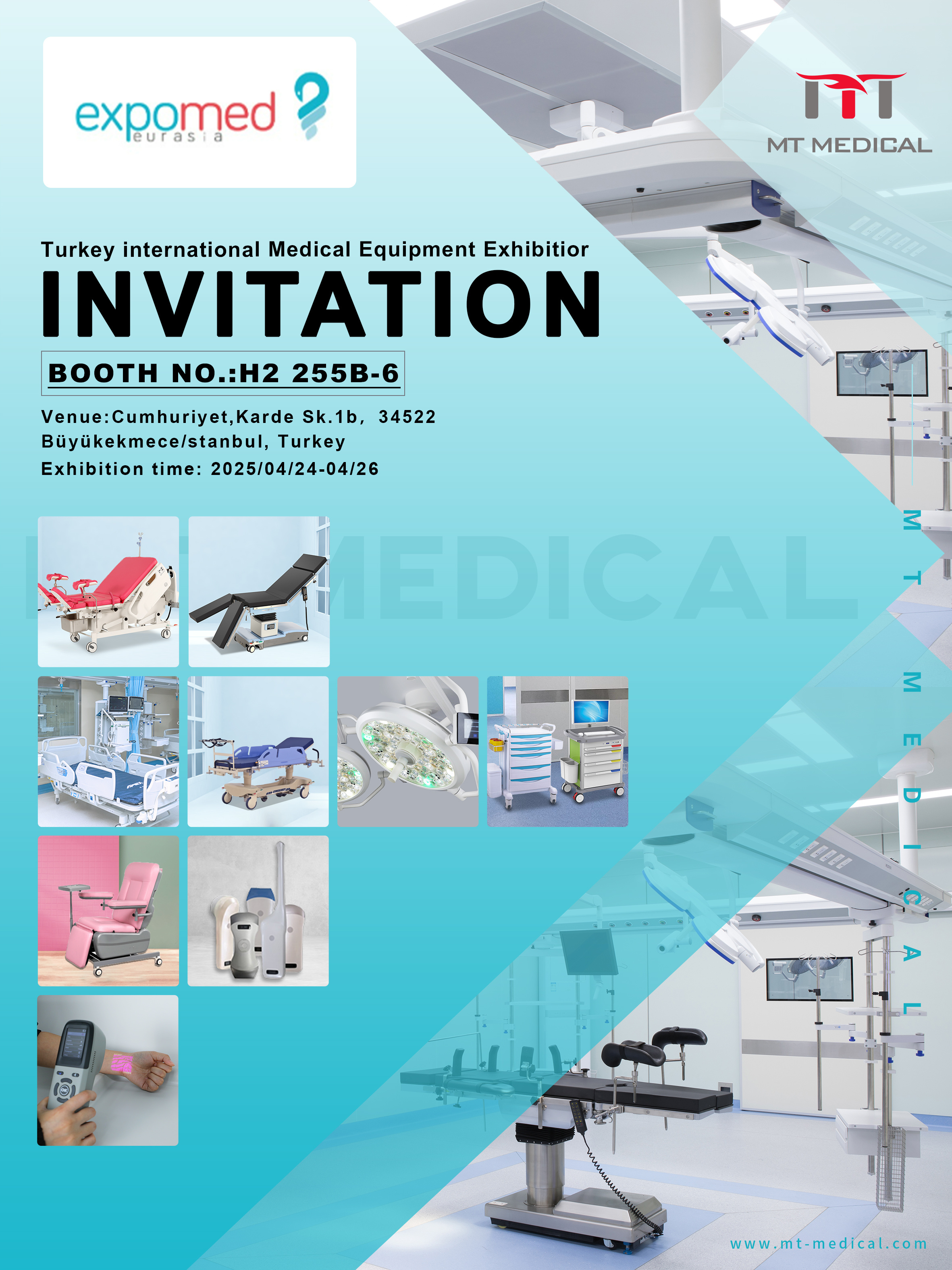 MT Medical to Exhibit at Expomed Eurasia 2025 in Istanbul